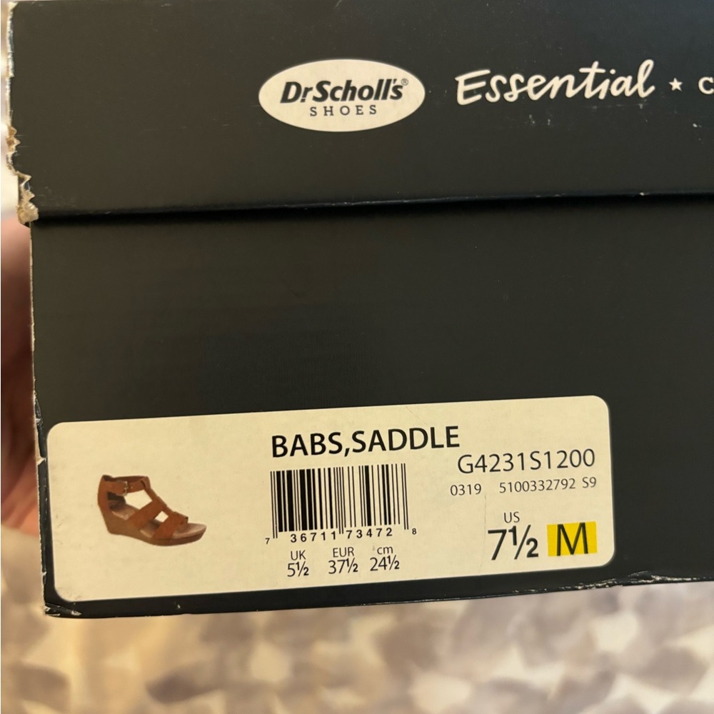 WORN ONCE - Dr. Scholl’s Wedge Sandal - Picture 6 of 6